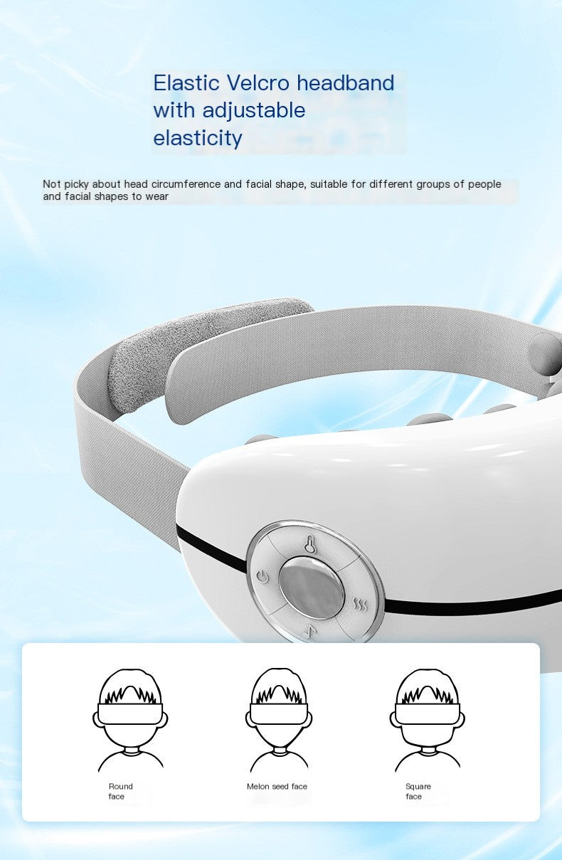 Smart Eye Massager with Steam and Heat Relief Device